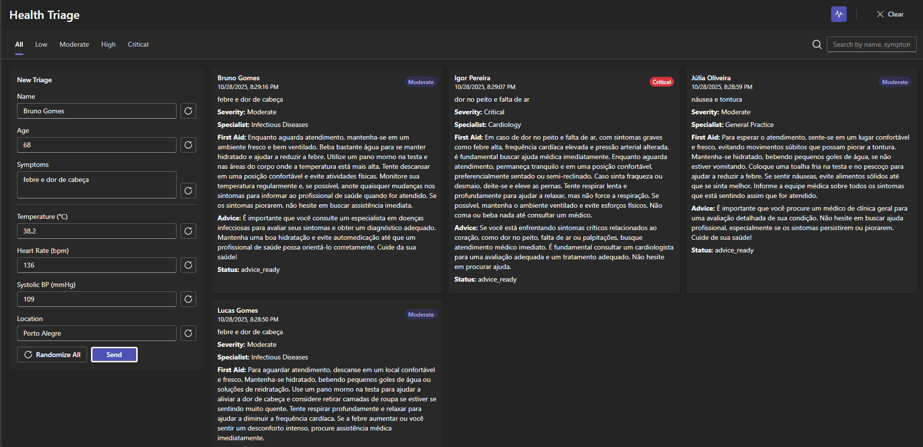 HealthTriageAI Banner